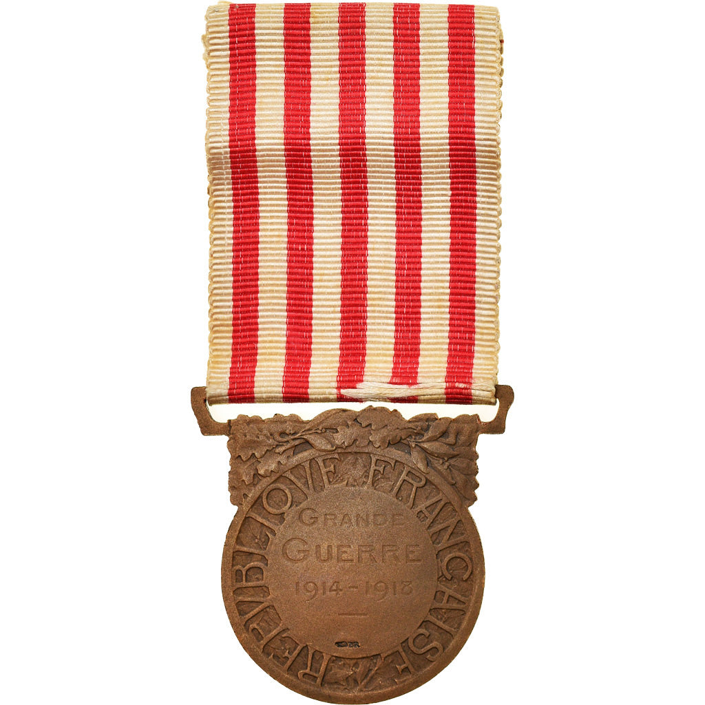 Frankrijk, Grande Guerre, Medaille, 1914-1918, Excellent Quality, Morlon