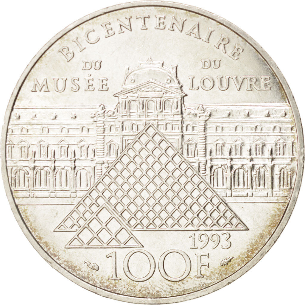 Coin, France, Liberté guidant le peuple, 100 Francs, 1993, Paris, AU(55-58)