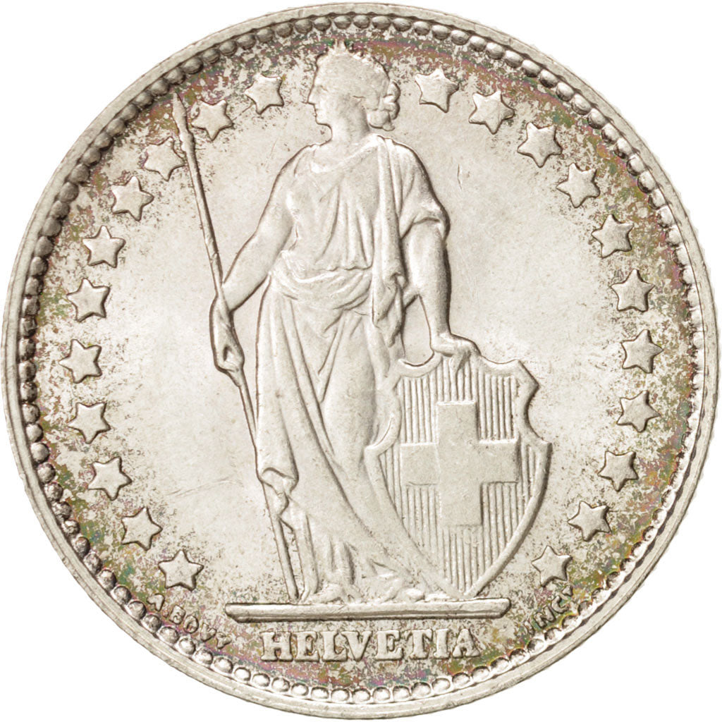 Monnaie, Suisse, Franc, 1963, Bern, FDC, Argent, KM:24