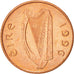 Moneda, REPÚBLICA DE IRLANDA, Penny, 1996, EBC, Cobre chapado en acero, KM:20a