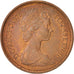 Münze, Großbritannien, Elizabeth II, 2 New Pence, 1978, VZ, Bronze, KM:916