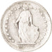 Coin, Switzerland, 1/2 Franc, 1946, Bern, VF(30-35), Silver, KM:23