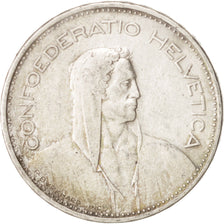 Switzerland, 5 Francs, 1935, Bern, VF(30-35), Silver, KM:40