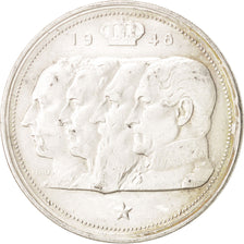 Coin, Belgium, 100 Francs, 100 Frank, 1948, AU(50-53), Silver, KM:139.1