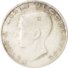 Monnaie, Yougoslavie, Petar II, 20 Dinara, 1938, TTB+, Argent, KM:23