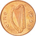 IRELAND REPUBLIC, 2 Pence, 1998, AU(55-58), Copper Plated Steel, KM:21a