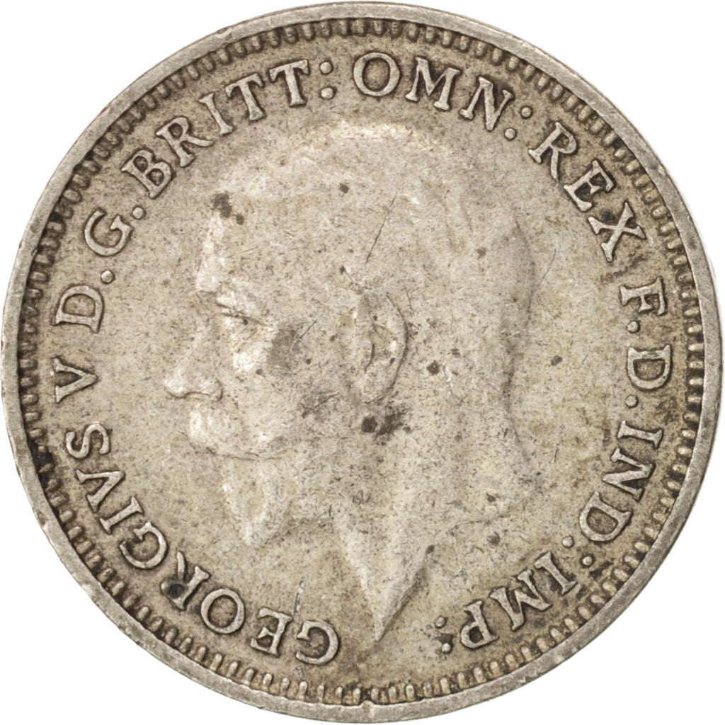 Great Britain, George V, 3 Pence, 1932, EF(40-45), Silver, KM:831