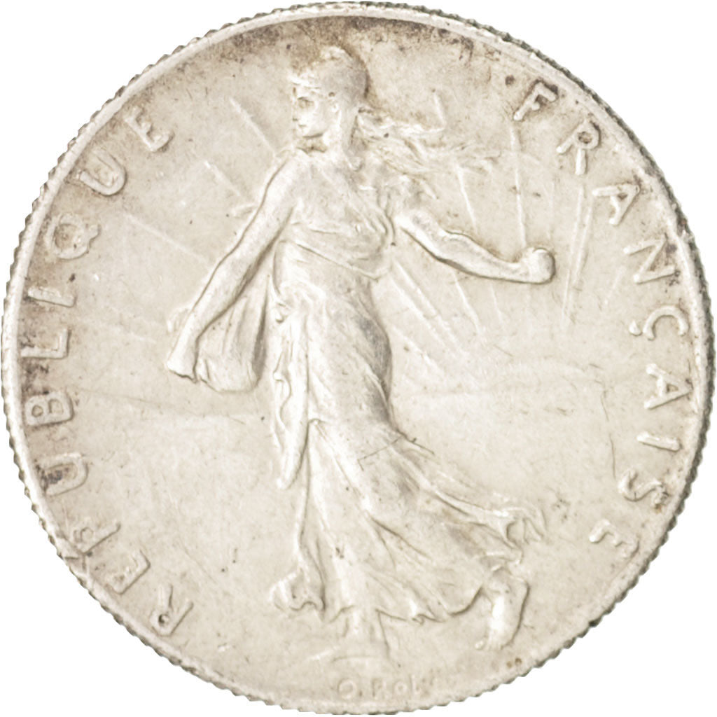 Monnaie, France, Semeuse, 50 Centimes, 1915, Paris, TTB+, Argent, KM:854