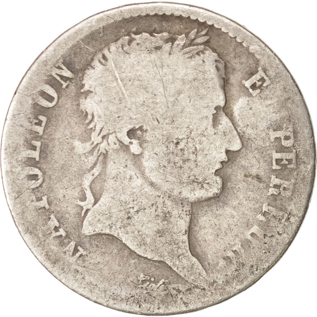 France, Napoléon I, Franc, 1808, Paris, F(12-15), Silver, KM:682.1, Gadoury:446