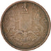 Moneta, INDIA - BRITANNICA, 1/4 Anna, 1835, MB, Rame, KM:446.2