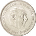 Coin, Spain, Caudillo and regent, 5 Pesetas, 1949, MS(60-62), Nickel, KM:778
