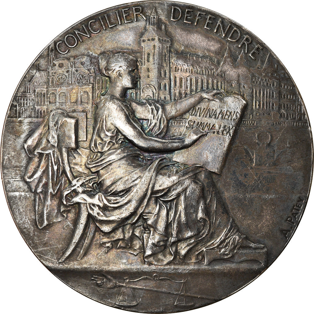 France, Médaille, Justice, Avoués près le tribunal de 1ère instance de la