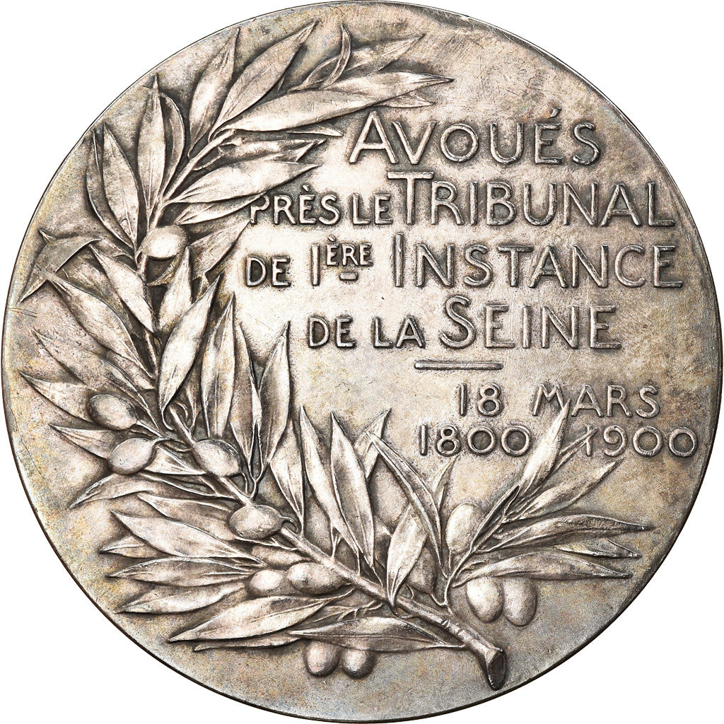 France, Médaille, Justice, Avoués près le tribunal de 1ère instance de la