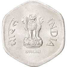 Coin, INDIA-REPUBLIC, 20 Paise, 1985, MS(63), Aluminum, KM:44