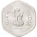Coin, INDIA-REPUBLIC, 20 Paise, 1985, MS(63), Aluminum, KM:44