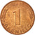 Coin, GERMANY - FEDERAL REPUBLIC, Pfennig, 1978, Munich, MS(63), Copper Plated
