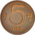 Coin, Sweden, Gustaf VI, 5 Öre, 1972, AU(50-53), Bronze, KM:845