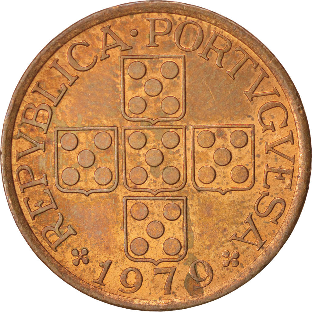 Monnaie, Portugal, 50 Centavos, 1979, SPL, Bronze, KM:596