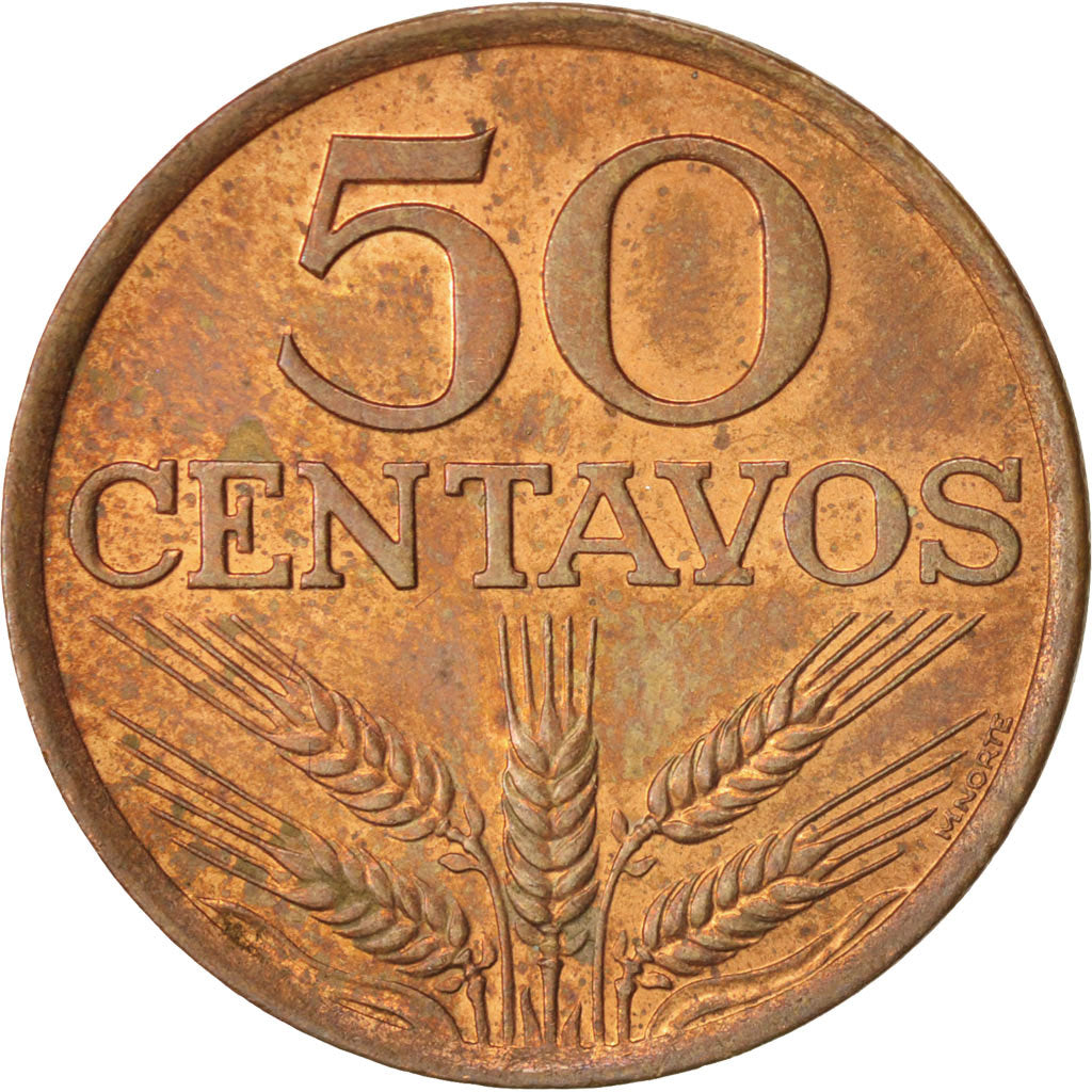Monnaie, Portugal, 50 Centavos, 1979, SPL, Bronze, KM:596