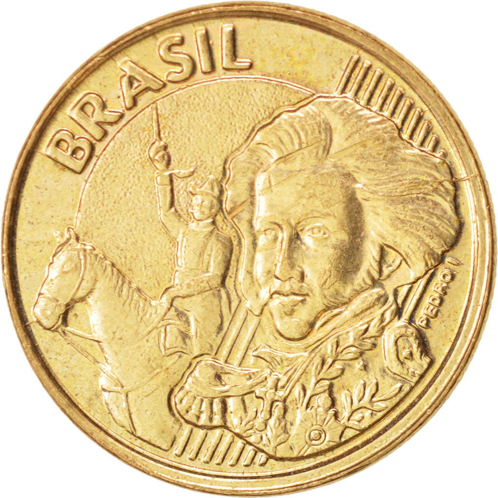 Brésil, 10 Centavos, 1998, SUP, Bronze Plated Steel, KM:649.2