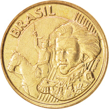 Brésil, 10 Centavos, 1998, SUP, Bronze Plated Steel, KM:649.2