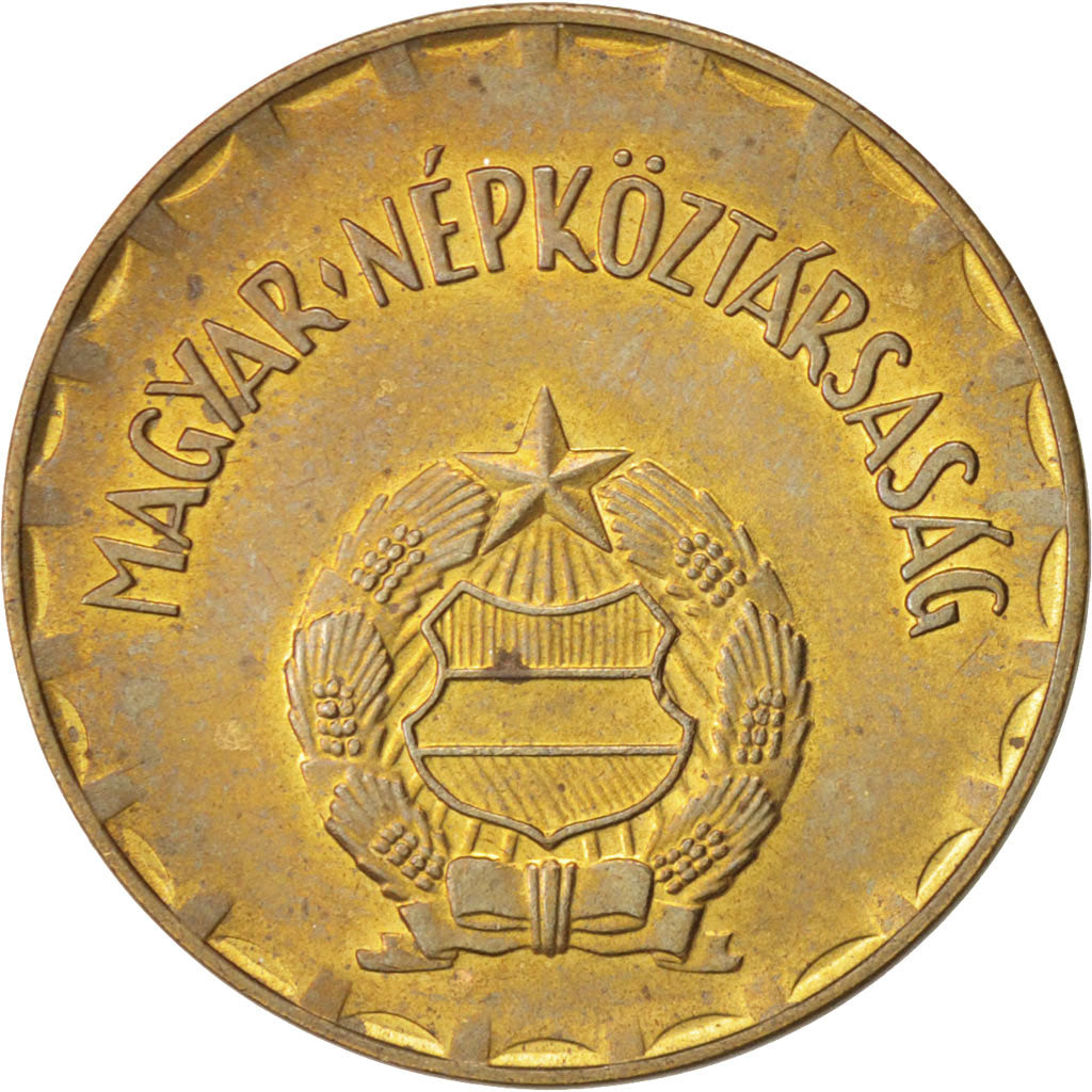 Moneta, Ungheria, 2 Forint, 1975, SPL-, Ottone, KM:591