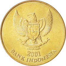 Indonesia, 500 Rupiah, 2001, MS(60-62), Aluminum-Bronze, KM:59