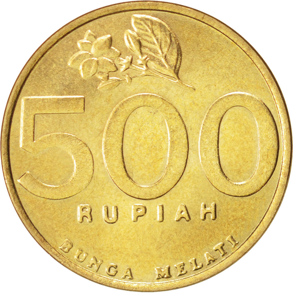 Indonesia, 500 Rupiah, 2001, MS(60-62), Aluminum-Bronze, KM:59