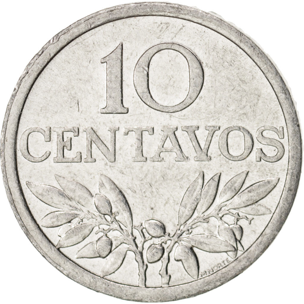 Monnaie, Portugal, 10 Centavos, 1974, SPL, Aluminium, KM:594
