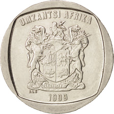 South Africa, 2 Rand, 1999, AU(55-58), Nickel Plated Copper, KM:165
