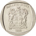 South Africa, 2 Rand, 1999, AU(55-58), Nickel Plated Copper, KM:165
