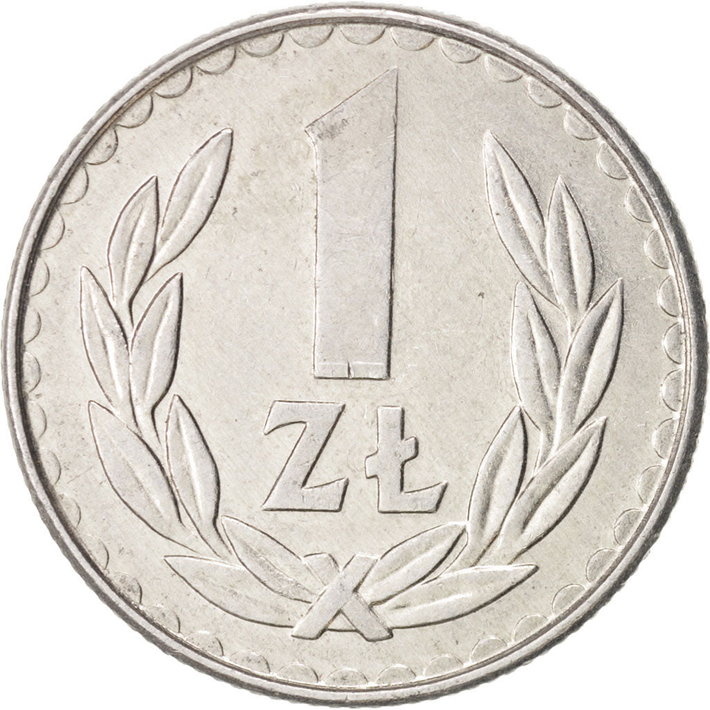 Münze, Polen, Zloty, 1988, Warsaw, VZ, Aluminium, KM:49.2