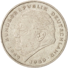 Coin, GERMANY - FEDERAL REPUBLIC, 2 Mark, 1990, Karlsruhe, AU(50-53)