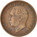 Moneda, Portugal, Luiz I, 20 Reis, 1883, MBC, Bronce, KM:527