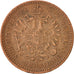 Austria, Franz Joseph I, Kreuzer, 1859, AU(50-53), Copper, KM:2186