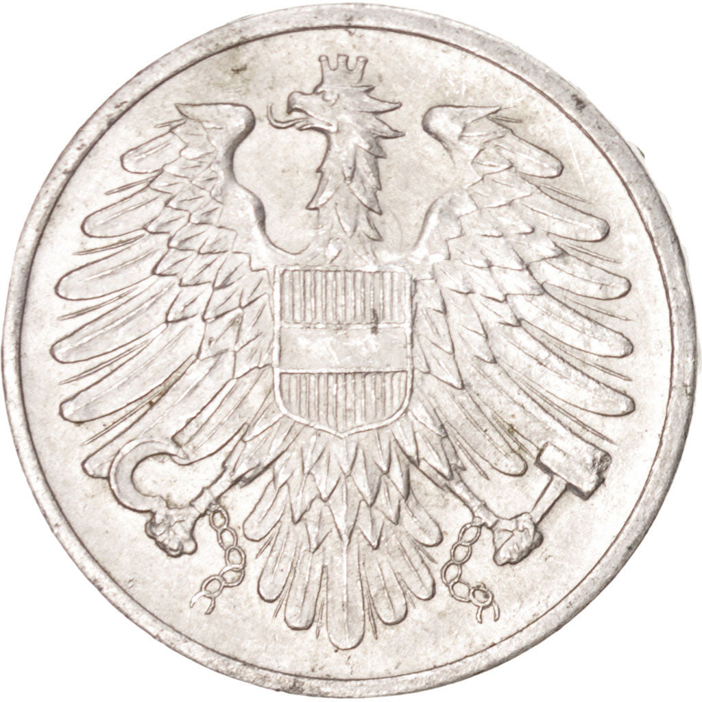 Moneta, Austria, 2 Groschen, 1968, BB+, Alluminio, KM:2876