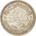 Lebanon, 50 Piastres, 1952, Utrecht, AU(50-53), Silver, KM:17