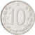 Moneta, Czechosłowacja, 10 Haleru, 1962, AU(55-58), Aluminium, KM:49.1