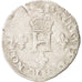 France, Henry II, Demi Gros de Nesle, 1551, Paris, VF(20-25), Silver