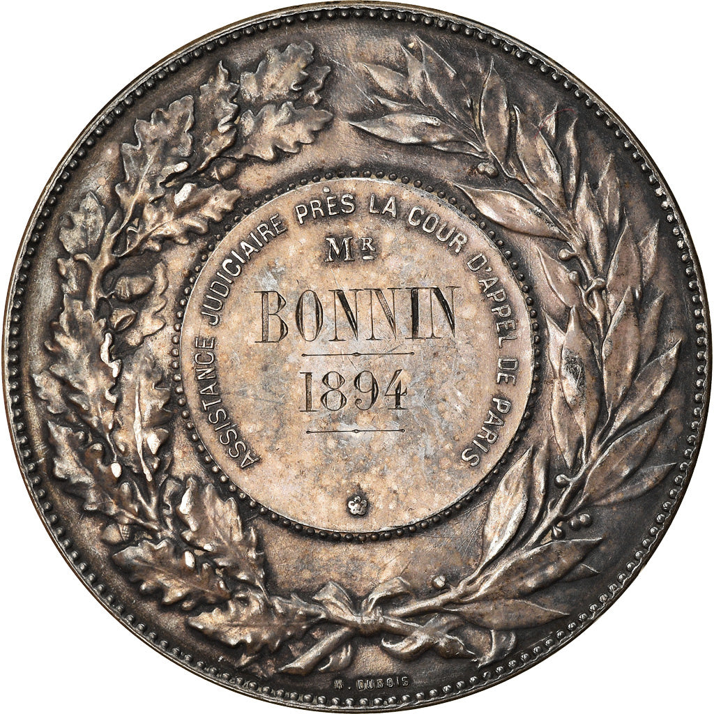 France, Medal, Justice, Assistance Judiciaire près la Cour d'Appel de Paris