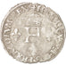Coin, France, Demi Gros de Nesle, 1551, Paris, VF(30-35), Silver, Sombart:4458