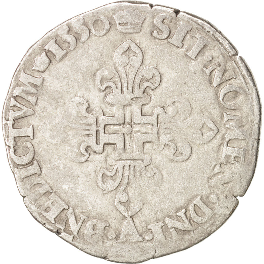 Henry II (1547-1559), Gros de Nesle, 1550, Paris, Sombart 4456