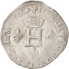 Moneta, Francia, Gros de Nesle, 1550, Paris, MB+, Argento, Sombart:4456