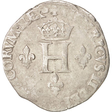 Moneta, Francja, Gros de Nesle, 1550, Paris, VF(30-35), Srebro, Sombart:4456