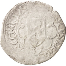 France, François Ier, Douzain, Nantes, TB, Billon