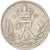 Moneda, Dinamarca, Frederik IX, 25 Öre, 1957, Copenhagen, MBC, Cobre - níquel