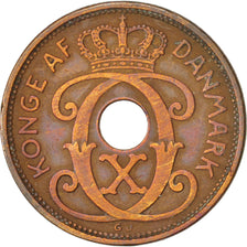 Münze, Dänemark, Christian X, 2 Öre, 1934, Copenhagen, SS, Bronze, KM:827.2