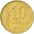 Monnaie, Argentine, 10 Centavos, 1975, TTB+, Bronze-aluminium, KM:64