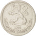 Moneda, Finlandia, Markka, 1974, MBC, Cobre - níquel, KM:49a