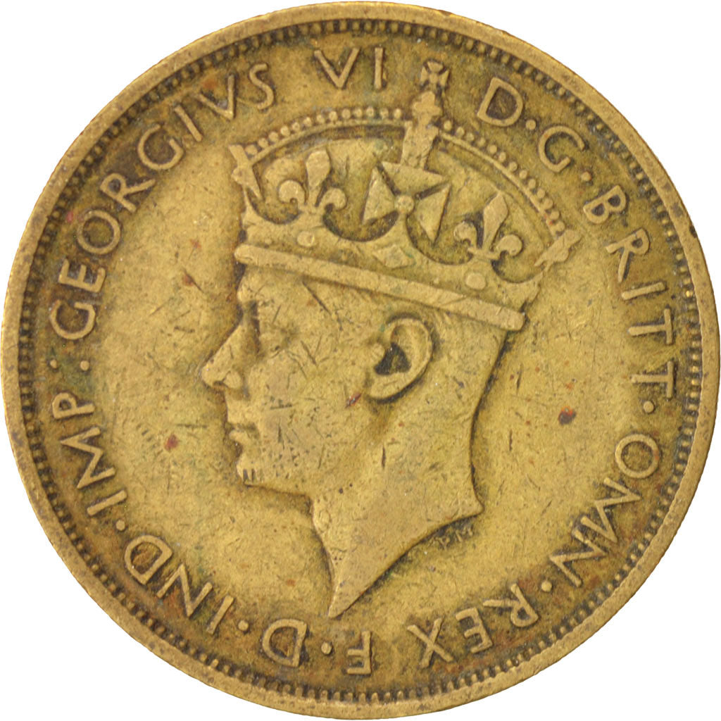 Monnaie, BRITISH WEST AFRICA, George VI, 2 Shillings, 1939, TB+, Nickel-brass